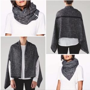 Lululemon Vineyasa Infinity Scarf Wrap Cape  One Size